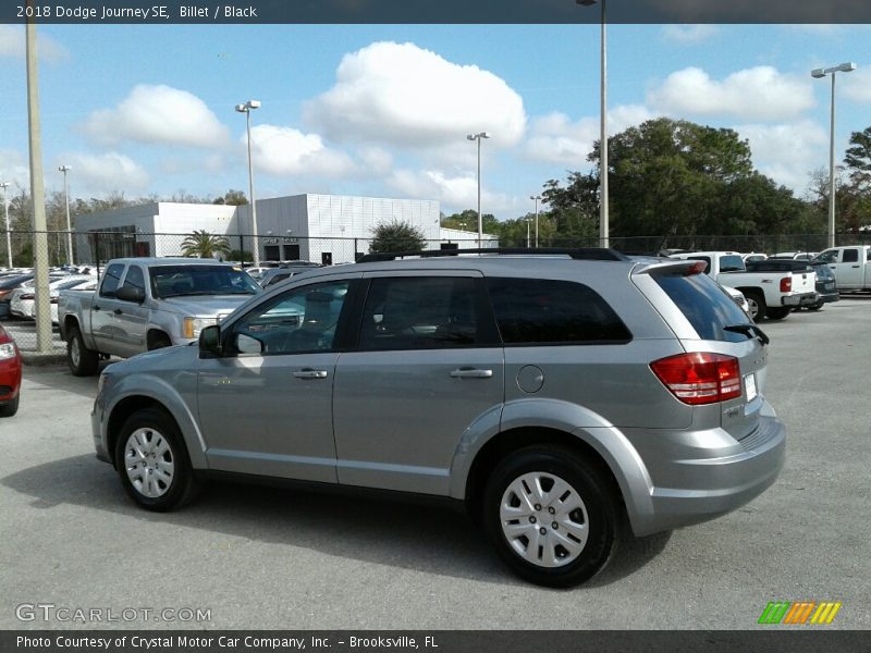 Billet / Black 2018 Dodge Journey SE