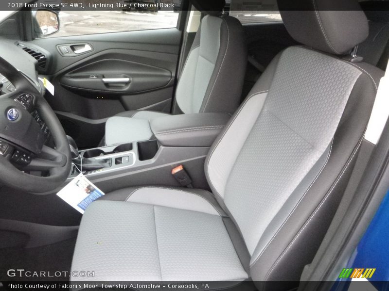 Lightning Blue / Charcoal Black 2018 Ford Escape SE 4WD