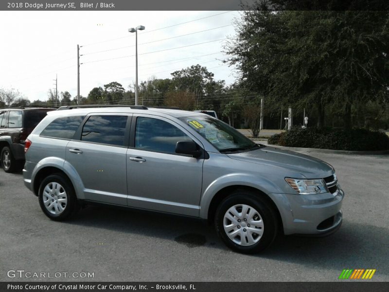 Billet / Black 2018 Dodge Journey SE