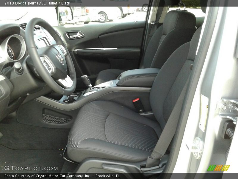 Billet / Black 2018 Dodge Journey SE