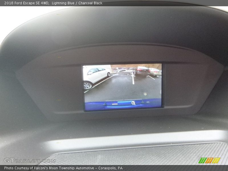Lightning Blue / Charcoal Black 2018 Ford Escape SE 4WD
