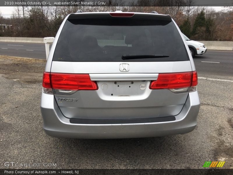 Alabaster Silver Metallic / Gray 2010 Honda Odyssey EX-L