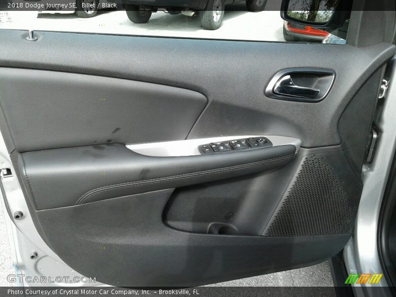 Billet / Black 2018 Dodge Journey SE