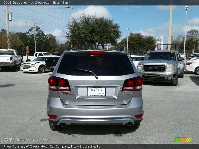 Billet / Black 2018 Dodge Journey Crossroad