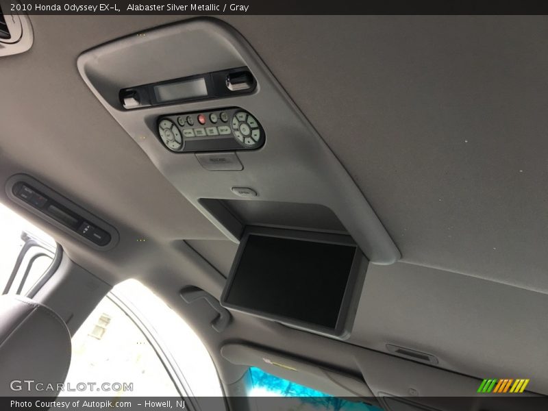 Alabaster Silver Metallic / Gray 2010 Honda Odyssey EX-L