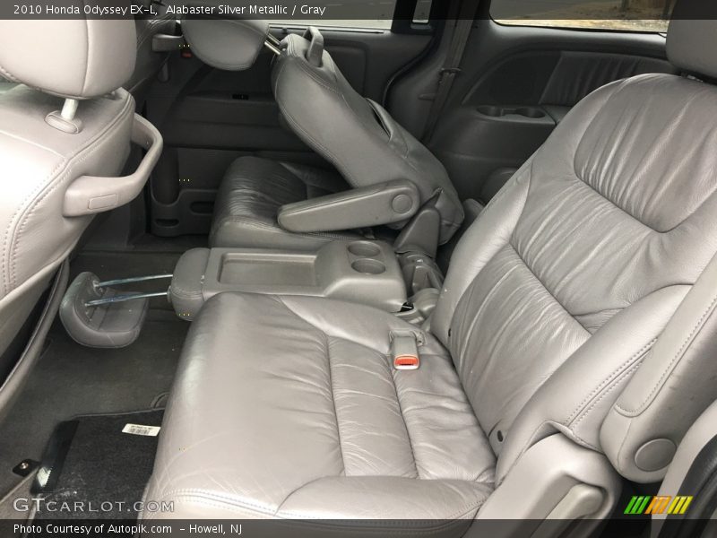Alabaster Silver Metallic / Gray 2010 Honda Odyssey EX-L