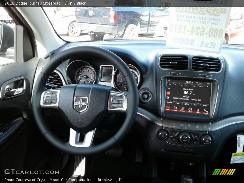 Billet / Black 2018 Dodge Journey Crossroad