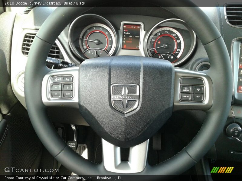 Billet / Black 2018 Dodge Journey Crossroad