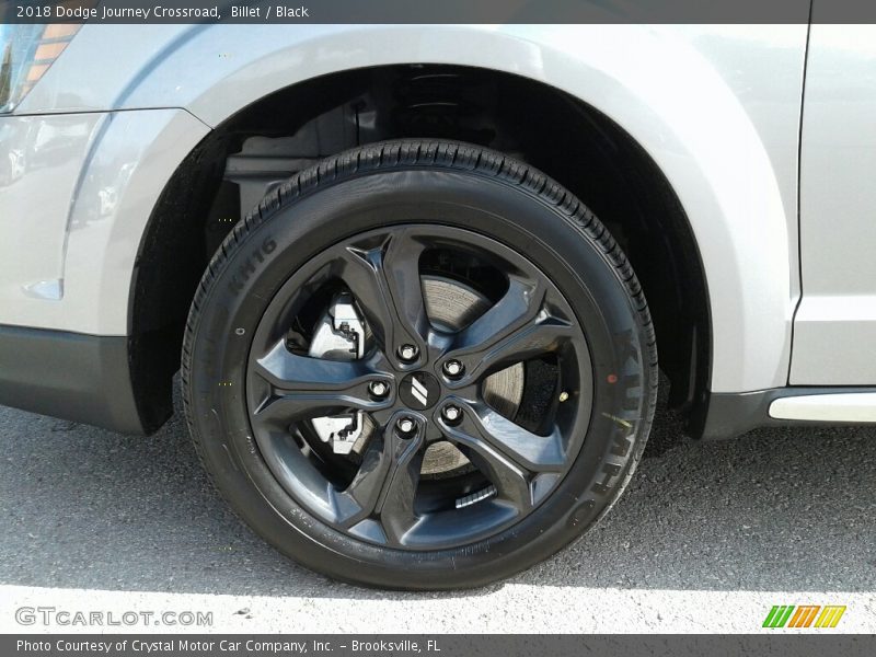 Billet / Black 2018 Dodge Journey Crossroad
