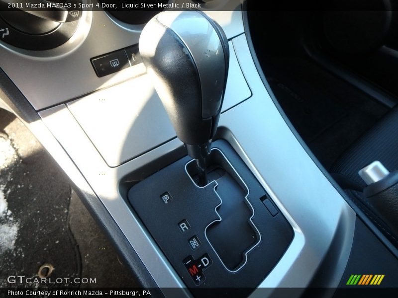 Liquid Silver Metallic / Black 2011 Mazda MAZDA3 s Sport 4 Door