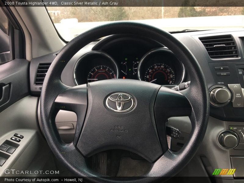 Classic Silver Metallic / Ash Gray 2008 Toyota Highlander 4WD