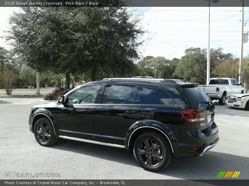 Pitch Black / Black 2018 Dodge Journey Crossroad
