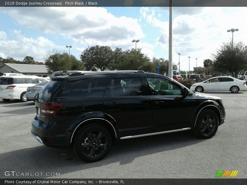 Pitch Black / Black 2018 Dodge Journey Crossroad