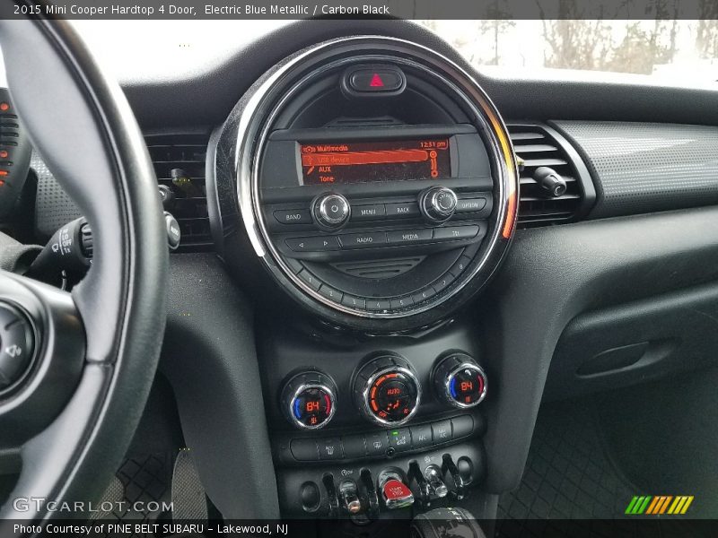 Electric Blue Metallic / Carbon Black 2015 Mini Cooper Hardtop 4 Door