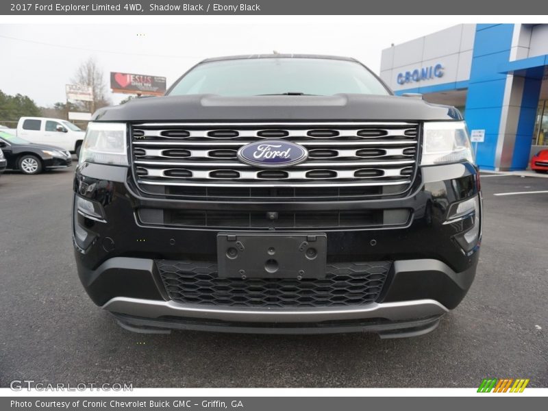 Shadow Black / Ebony Black 2017 Ford Explorer Limited 4WD