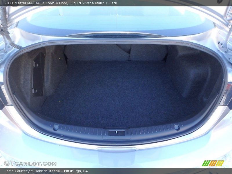 Liquid Silver Metallic / Black 2011 Mazda MAZDA3 s Sport 4 Door
