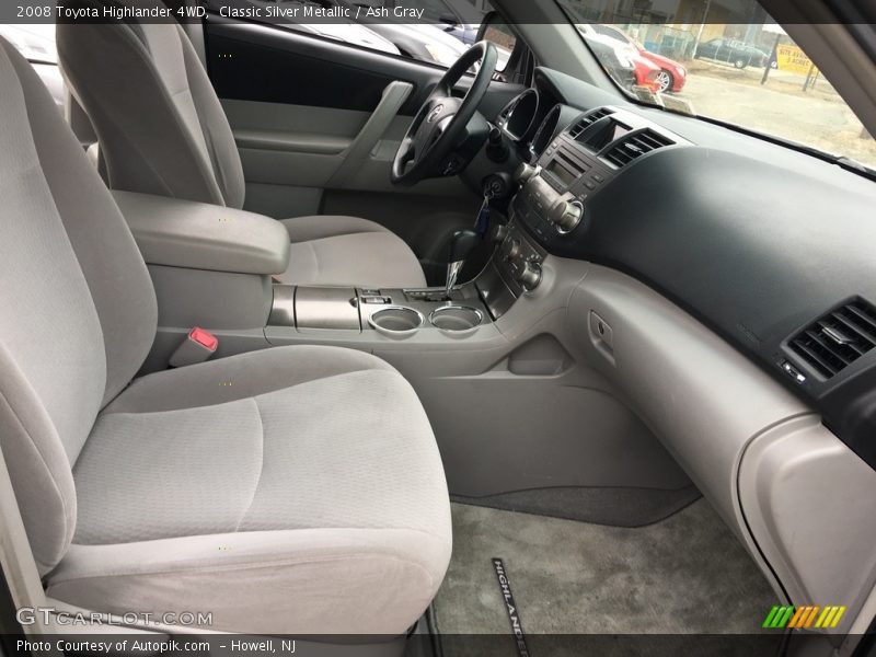 Classic Silver Metallic / Ash Gray 2008 Toyota Highlander 4WD