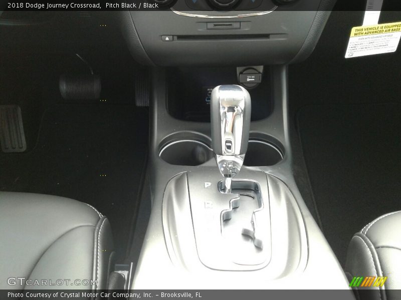 Pitch Black / Black 2018 Dodge Journey Crossroad