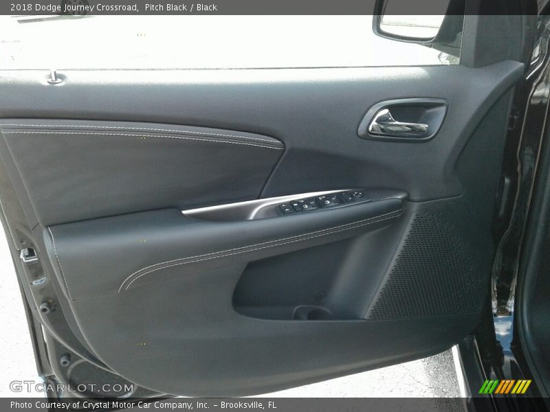 Pitch Black / Black 2018 Dodge Journey Crossroad