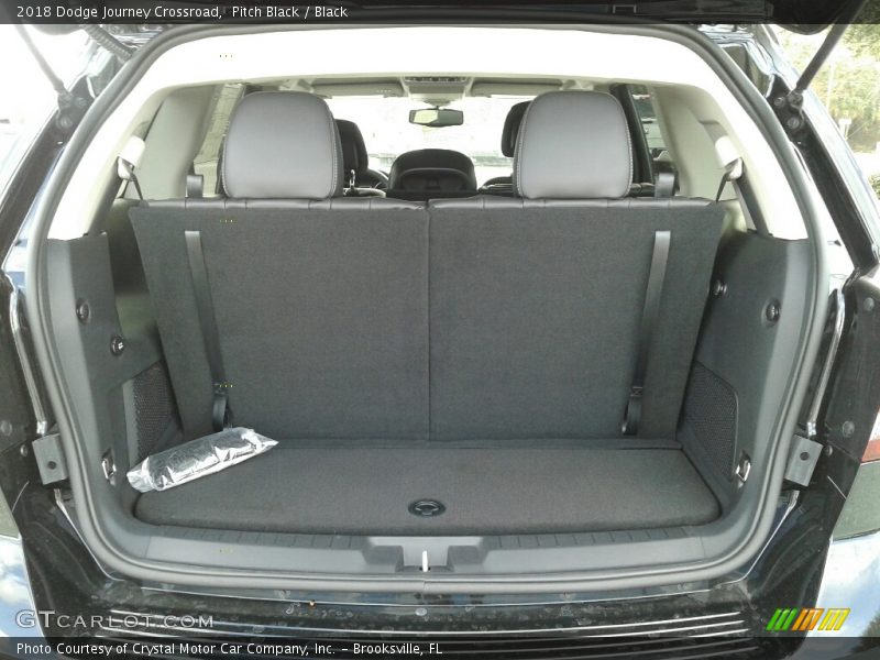 Pitch Black / Black 2018 Dodge Journey Crossroad