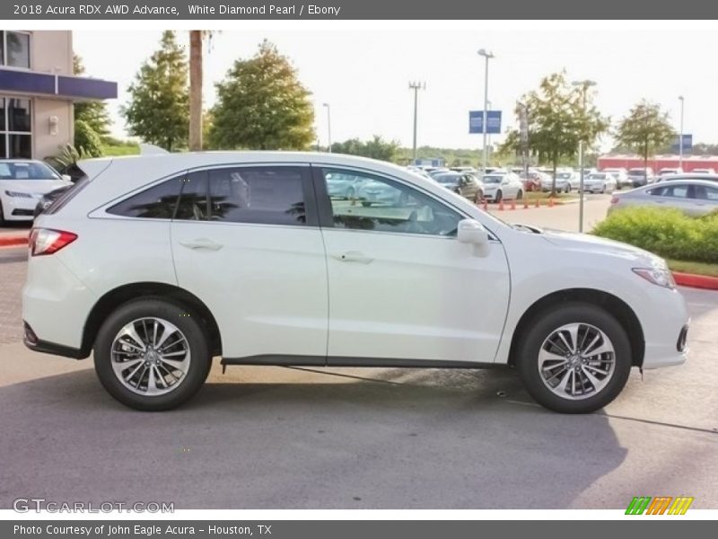 White Diamond Pearl / Ebony 2018 Acura RDX AWD Advance