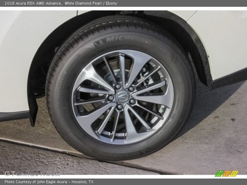 White Diamond Pearl / Ebony 2018 Acura RDX AWD Advance