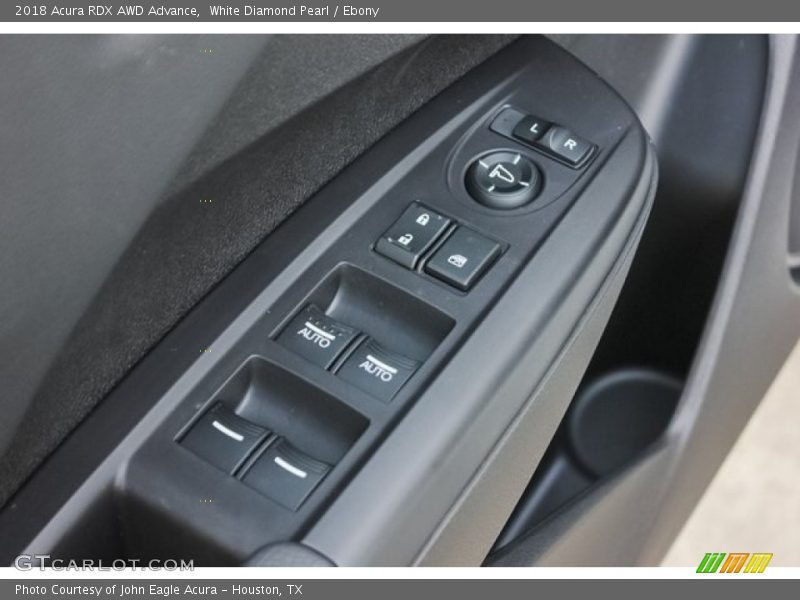 White Diamond Pearl / Ebony 2018 Acura RDX AWD Advance