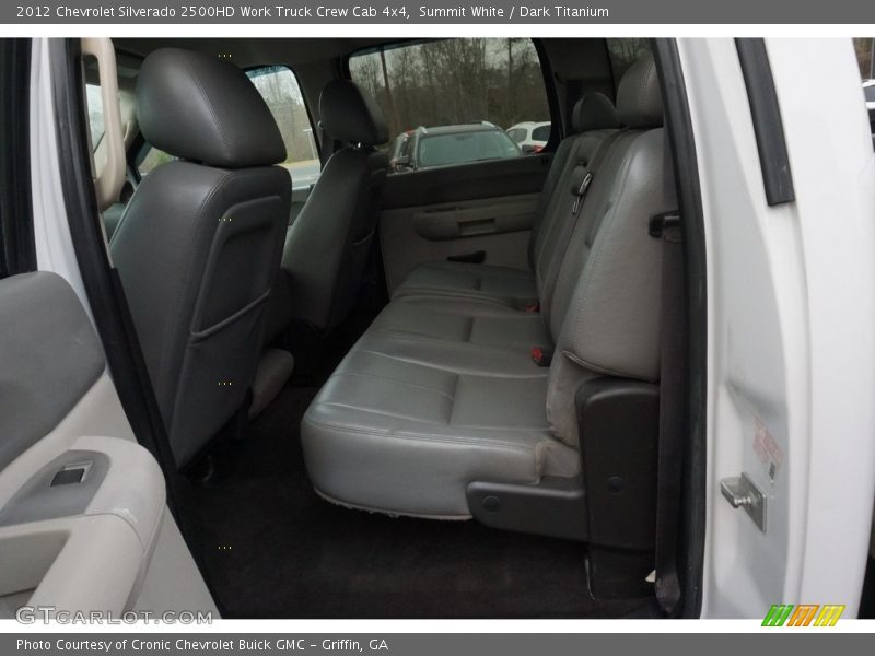 Summit White / Dark Titanium 2012 Chevrolet Silverado 2500HD Work Truck Crew Cab 4x4