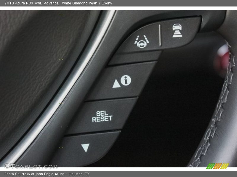 White Diamond Pearl / Ebony 2018 Acura RDX AWD Advance