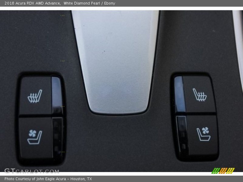 White Diamond Pearl / Ebony 2018 Acura RDX AWD Advance