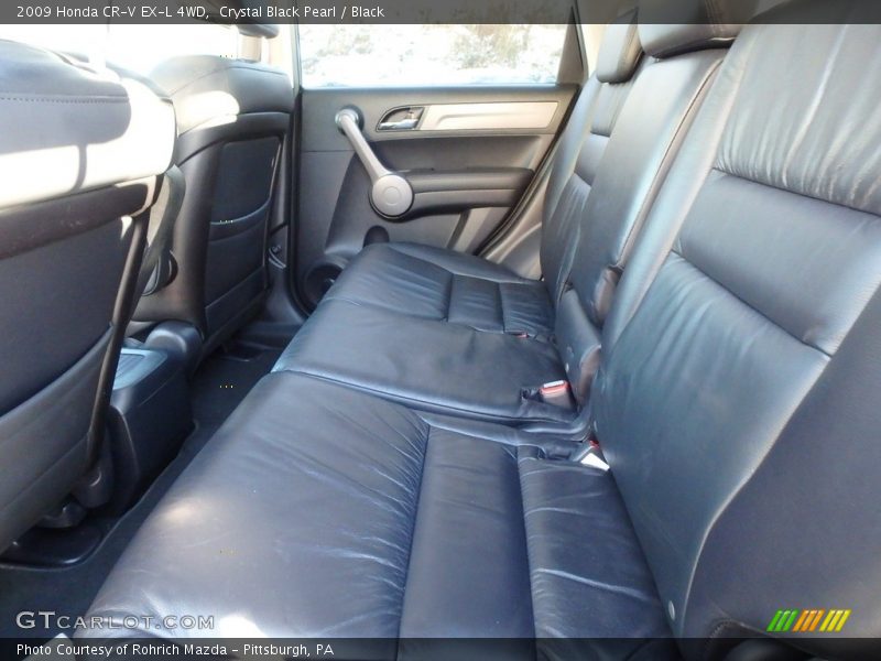 Crystal Black Pearl / Black 2009 Honda CR-V EX-L 4WD