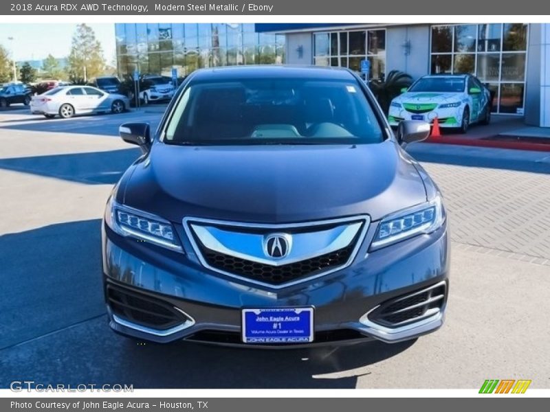 Modern Steel Metallic / Ebony 2018 Acura RDX AWD Technology
