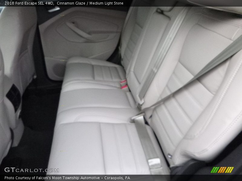 Cinnamon Glaze / Medium Light Stone 2018 Ford Escape SEL 4WD