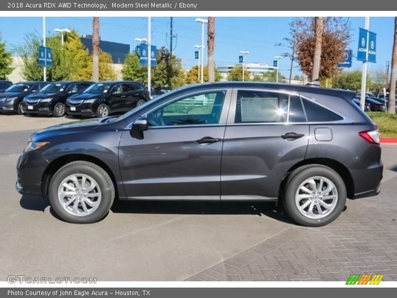 Modern Steel Metallic / Ebony 2018 Acura RDX AWD Technology