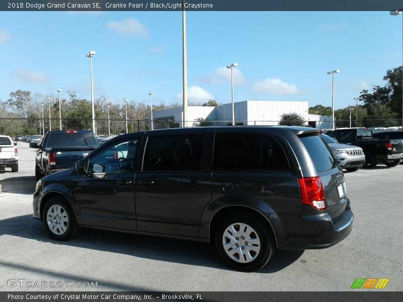 Granite Pearl / Black/Light Graystone 2018 Dodge Grand Caravan SE
