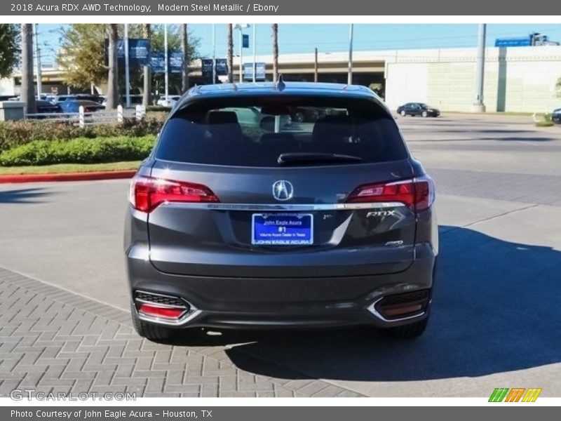 Modern Steel Metallic / Ebony 2018 Acura RDX AWD Technology
