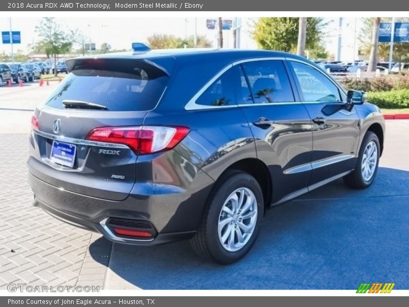 Modern Steel Metallic / Ebony 2018 Acura RDX AWD Technology