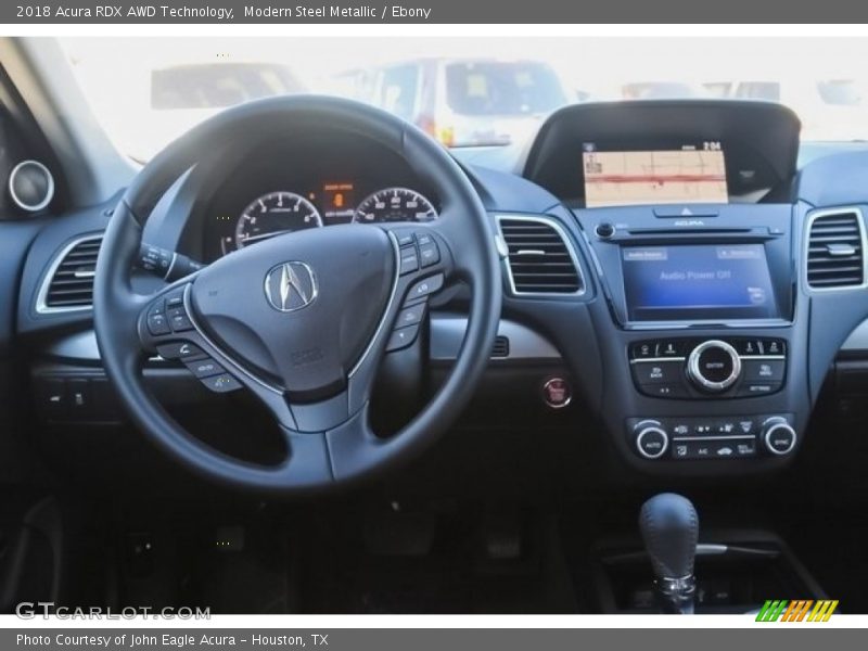 Modern Steel Metallic / Ebony 2018 Acura RDX AWD Technology