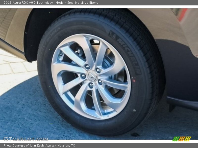 Modern Steel Metallic / Ebony 2018 Acura RDX AWD Technology