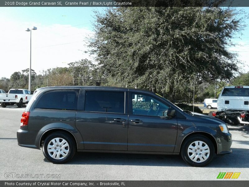 Granite Pearl / Black/Light Graystone 2018 Dodge Grand Caravan SE