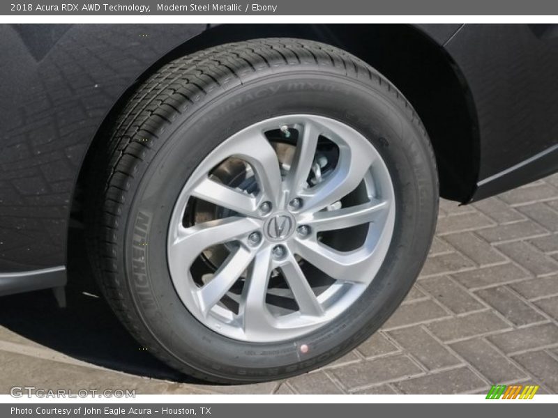 Modern Steel Metallic / Ebony 2018 Acura RDX AWD Technology