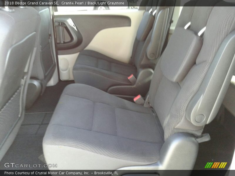 Granite Pearl / Black/Light Graystone 2018 Dodge Grand Caravan SE