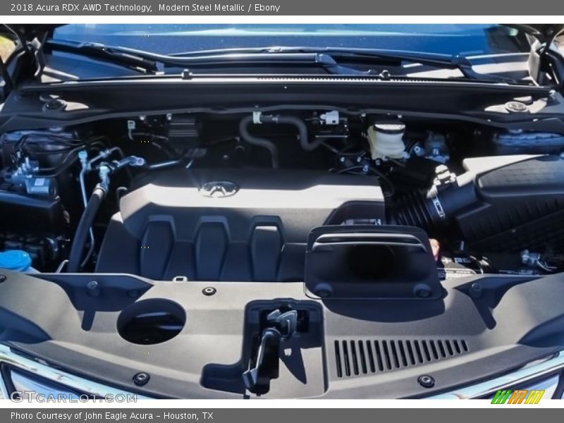 Modern Steel Metallic / Ebony 2018 Acura RDX AWD Technology