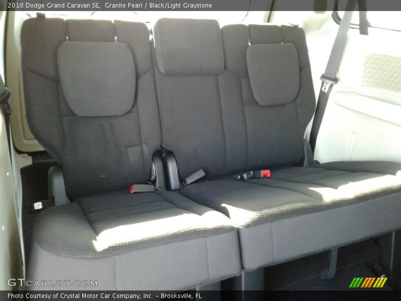 Granite Pearl / Black/Light Graystone 2018 Dodge Grand Caravan SE