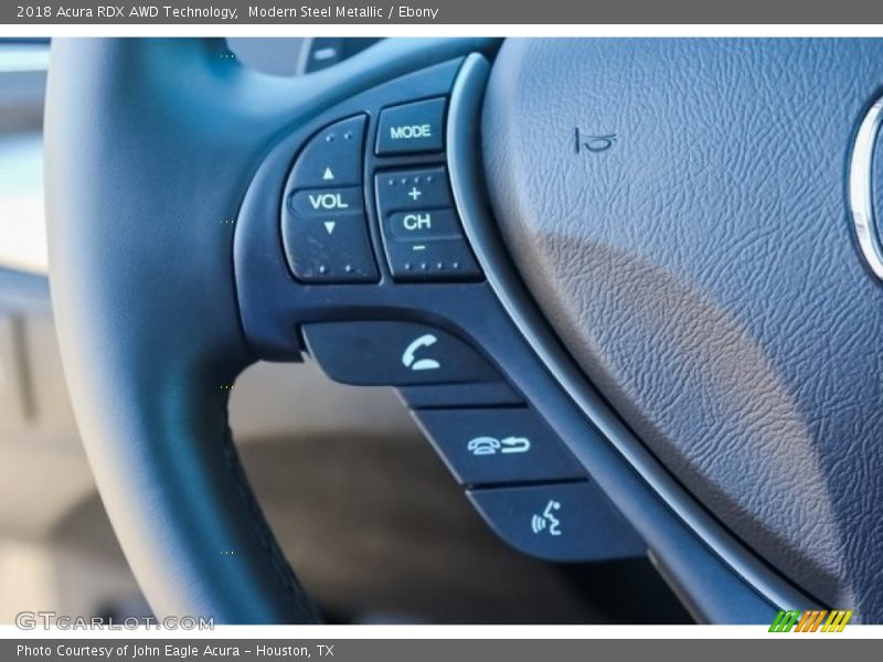 Modern Steel Metallic / Ebony 2018 Acura RDX AWD Technology