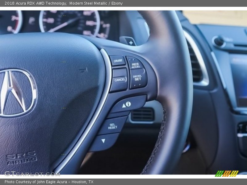 Modern Steel Metallic / Ebony 2018 Acura RDX AWD Technology