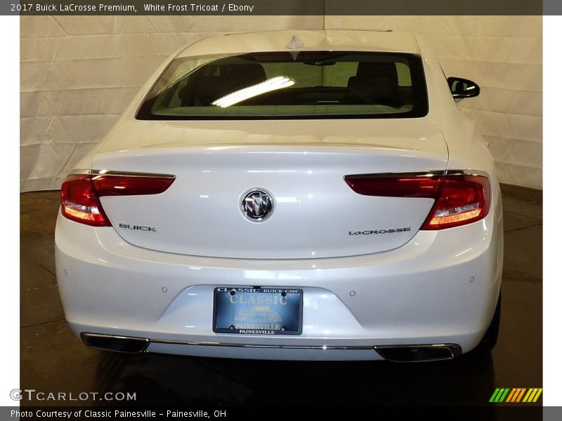 White Frost Tricoat / Ebony 2017 Buick LaCrosse Premium