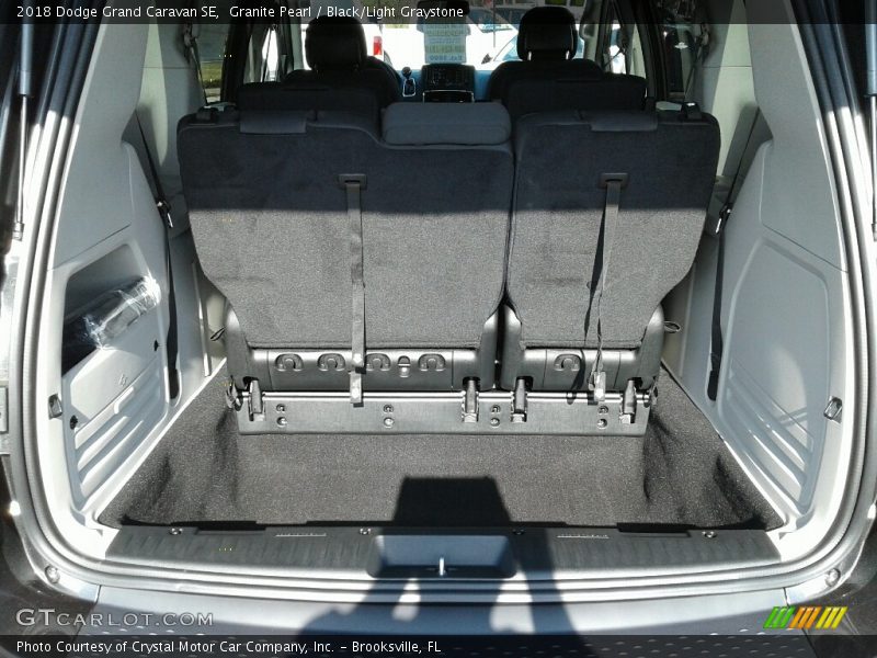 Granite Pearl / Black/Light Graystone 2018 Dodge Grand Caravan SE