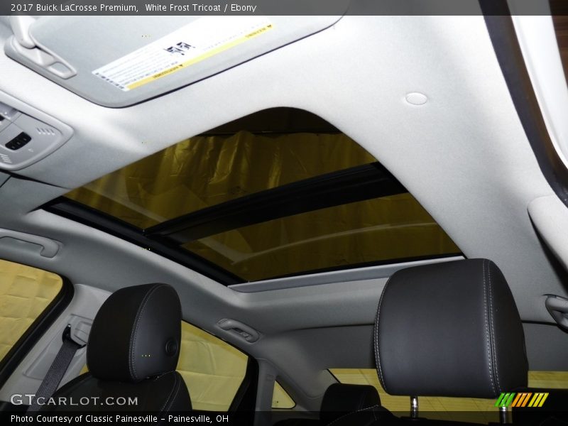 White Frost Tricoat / Ebony 2017 Buick LaCrosse Premium