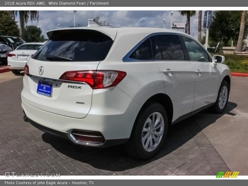 White Diamond Pearl / Parchment 2018 Acura RDX AWD